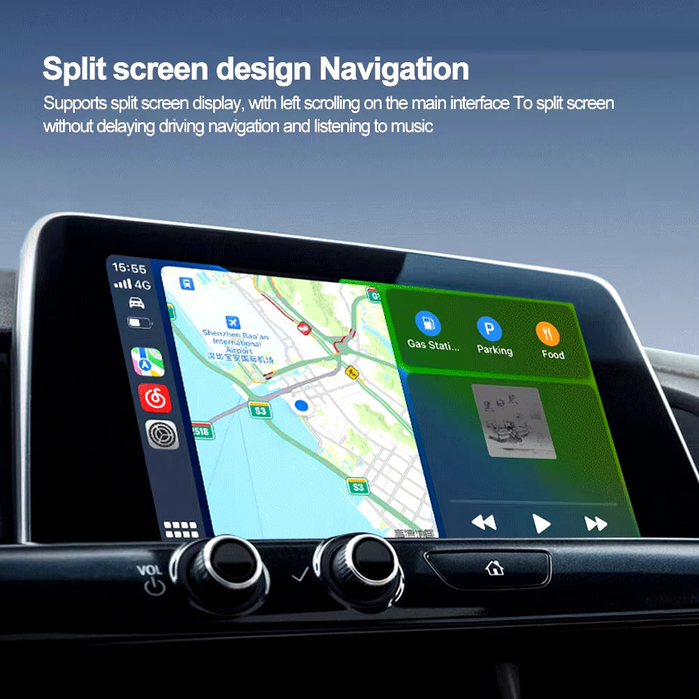 Adaptateur sans fil CarPlay Android Auto.